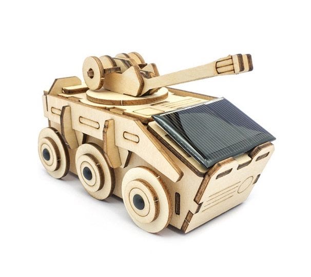 Solar Powered Assembly Kit |Tank| | DesignNest.com