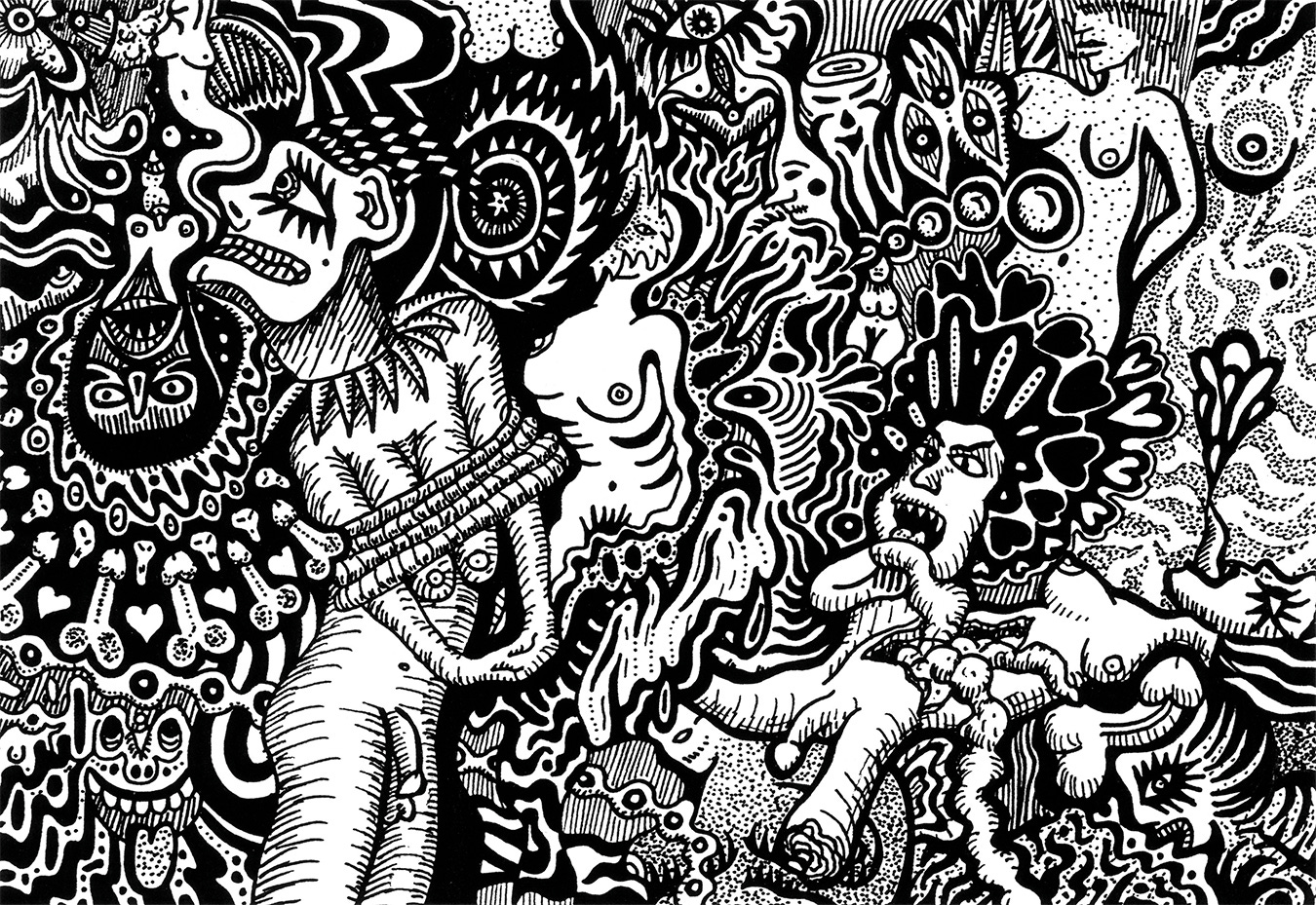 Artwork from Cherotic Magic by Michael LaBash.