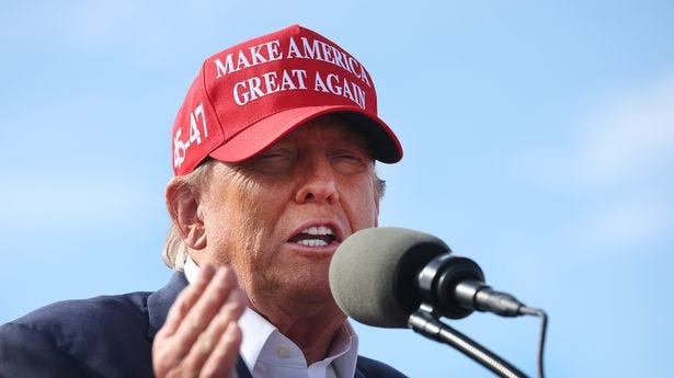 Former president Donald Trump has said it will be a "bloodbath" if he isn't made President later this year