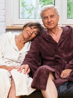 older couple in love older couple in love