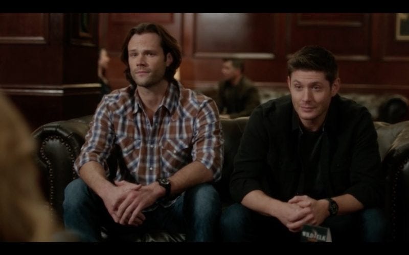 supernatural sam dean winchester with clare ladies drink free supernatural sam dean winchester with clare ladies drink free