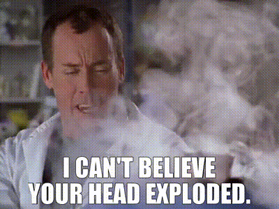 YARN | I can't believe your head exploded. | Scrubs (2001) - S01E02 | Video gifs by quotes | 15b95f21 | 紗 YARN | I can't believe your head exploded. | Scrubs (2001) - S01E02 | Video gifs by quotes | 15b95f21 | 紗