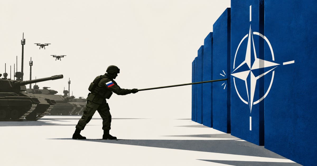 Rusové testují naši soudržnost pomocí operací, na plnou válku s NATO ale zatím nemají kapacitu