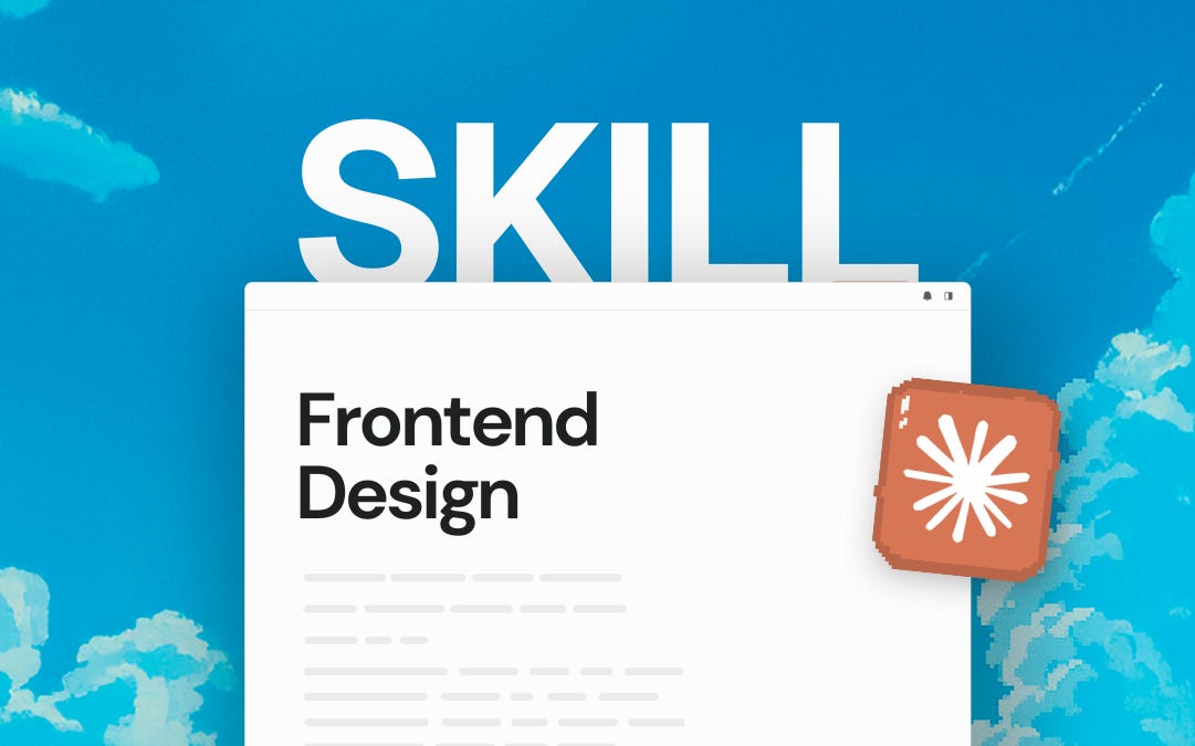 Essa skill do Claude Code faz designs IRRESISTÍVEIS