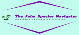 The Palm Species Navigator