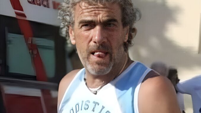  Muore Eros Bastianini, podista e donatore di sangue, Cannara in lutto