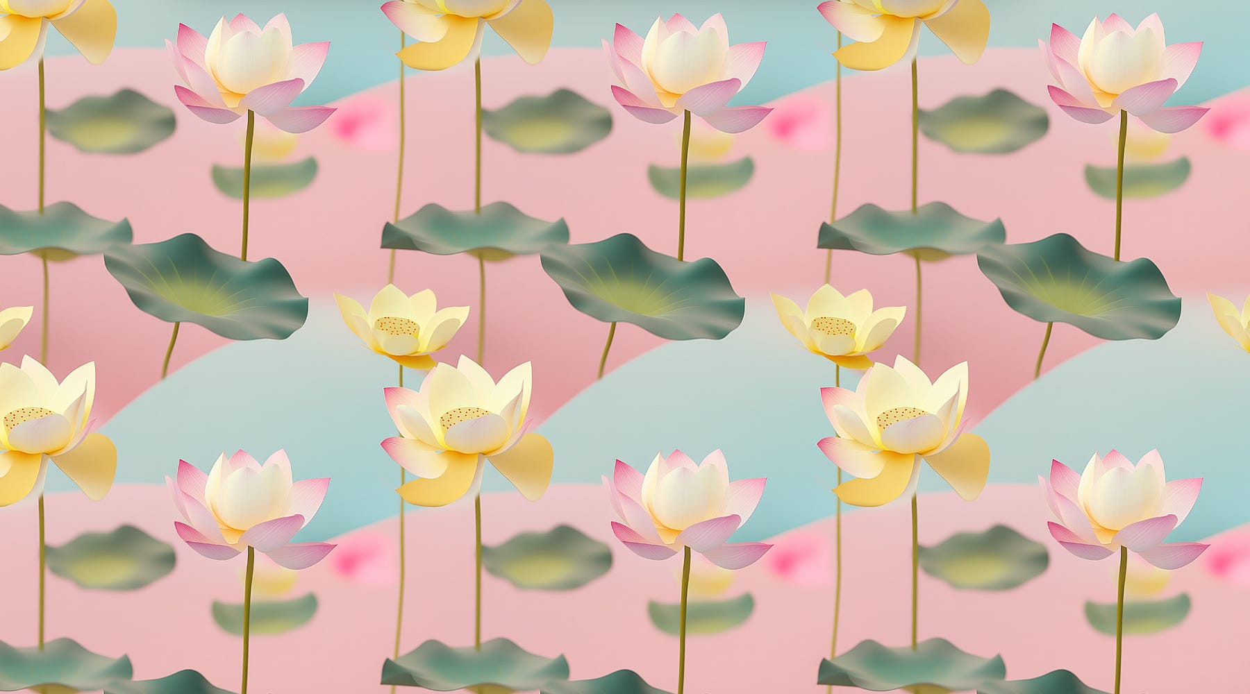 Style weight at 100. /imagine prompt: a seamless pattern of lotus flower — sref https://s.mj.run/AolvuYIM_y8 — tile — v 6.1 Image cropped for illustration purposes Style weight at 100. /imagine prompt: a seamless pattern of lotus flower — sref https://s.mj.run/AolvuYIM_y8 — tile — v 6.1 Image cropped for illustration purposes