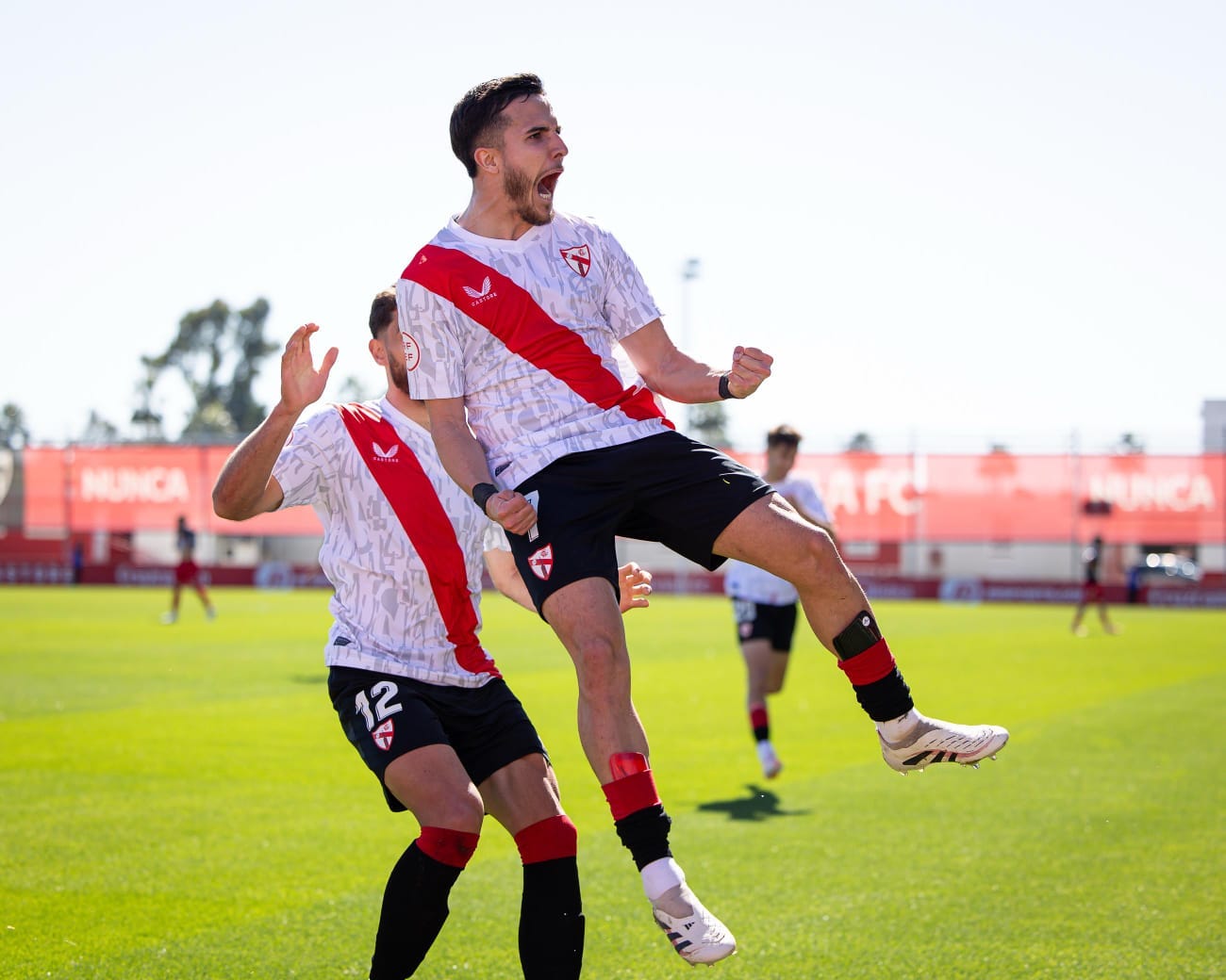 Imagen de la celebración del gol