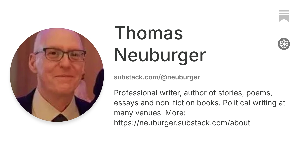 Thomas Neuburger | Substack
