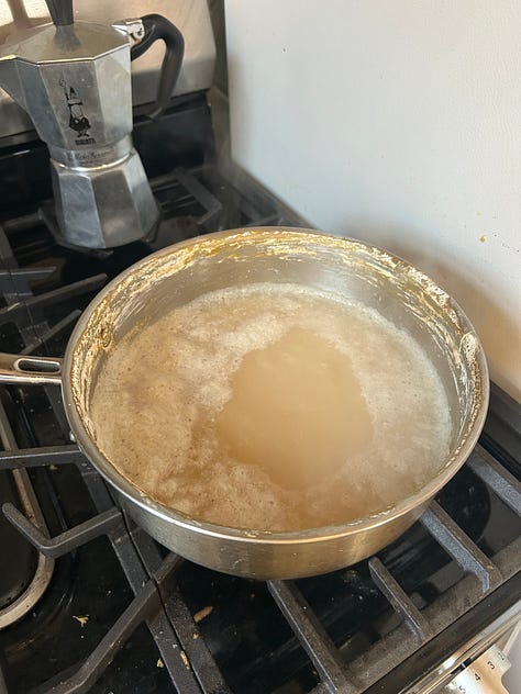 reducing acid whey in to acid whey caramel