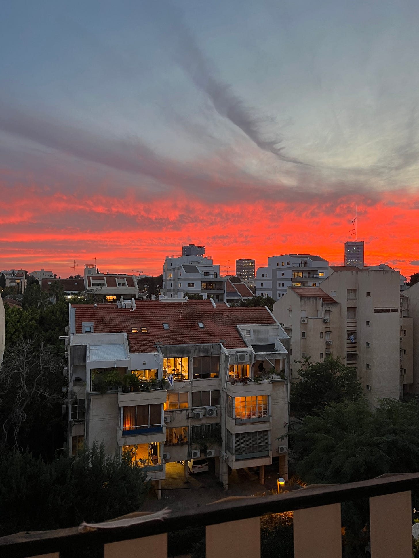 My view from Kfar Saba