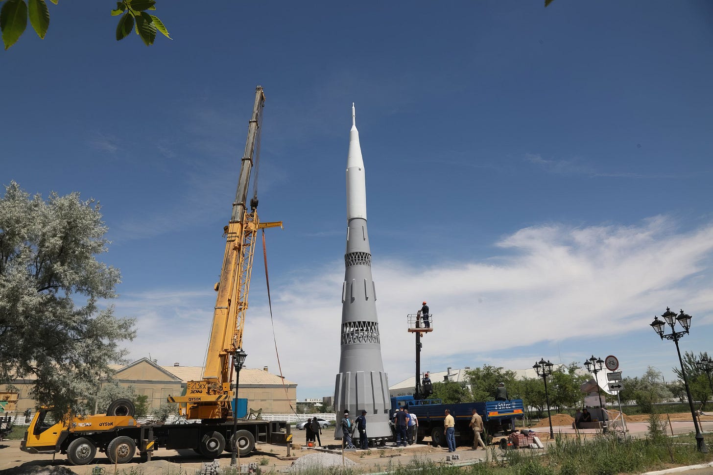 Giant N1 model in Baikonu