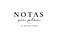 Notas Sin Plan