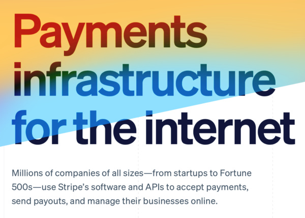 Stripe value proposition
