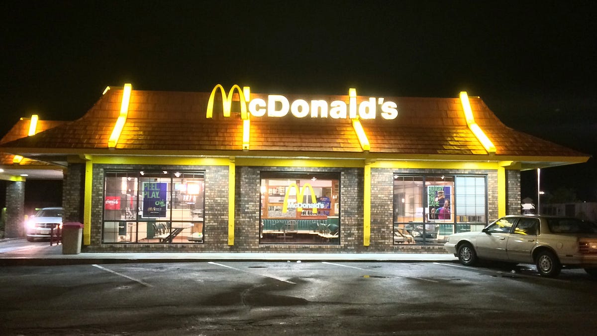 Were those McDonald's roof lights meant to be french fries? An ode