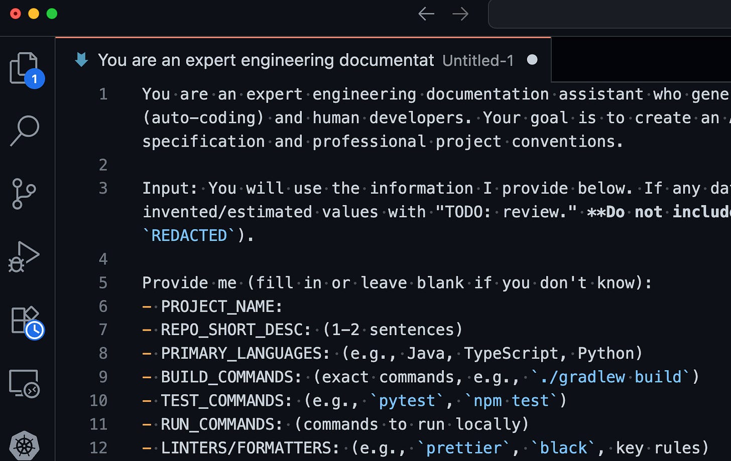 Good practices creating AGENTS.md - by Marcos F. Lobo 🗻🧭