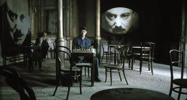 Toby the Punk Poofy Cat: 74) ) Like a Replicant Dreaming of Freedom at the Chestnut  Tree Cafe.