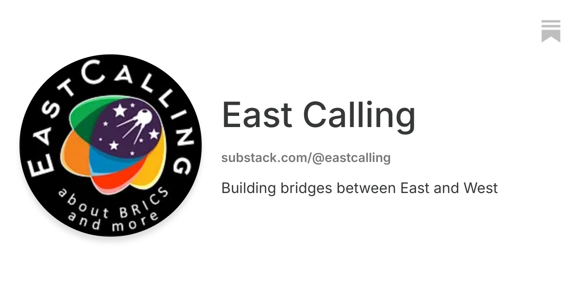 East Calling | Substack