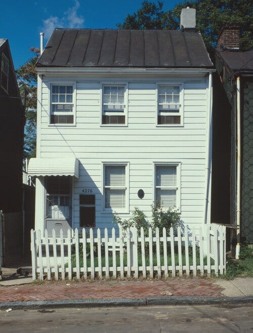 File:EAST FRONT ELEVATION - Comly Rich House, 4276 Orchard Street, Philadelphia, Philadelphia County, PA HABS PA,51-PHILA,534-14 (CT) (cropped).tif