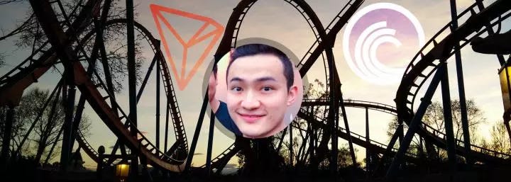 Justin Sun announces an announcement, TRON and BitTorrent jump Justin Sun announces an announcement, TRON and BitTorrent jump