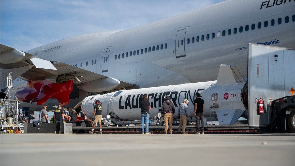 The First UK Satellite Launch aboard Launcher One was not successful.