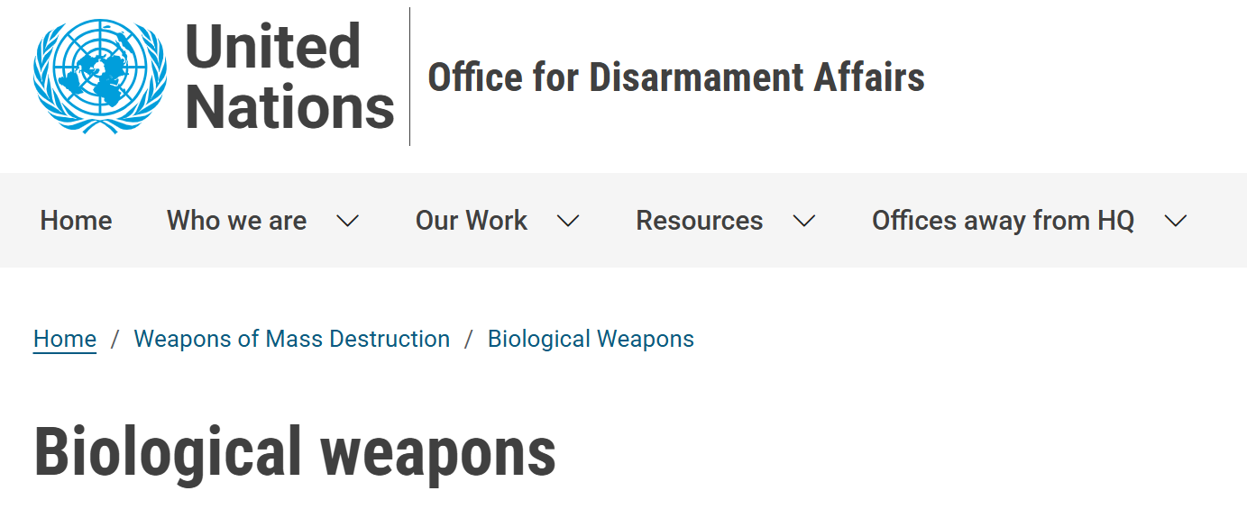 wherearethenumbers.substack.com - Martin Neil - Biological weapons convention and the perpetuation of the pandemic preparedness pharma-industrial complex