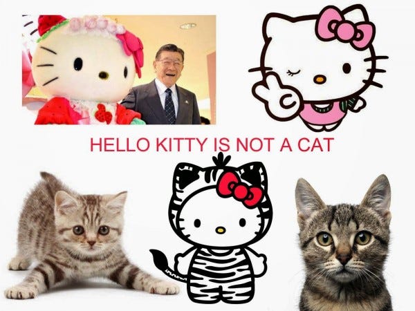hello kitty not a cat but a girl hello kitty not a cat but a girl