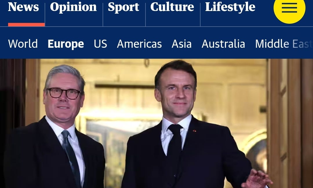 Macron hétfőre sürgős válságtanácskozást hívott össze Trump béketárgyalásai miatt! - The Guardian