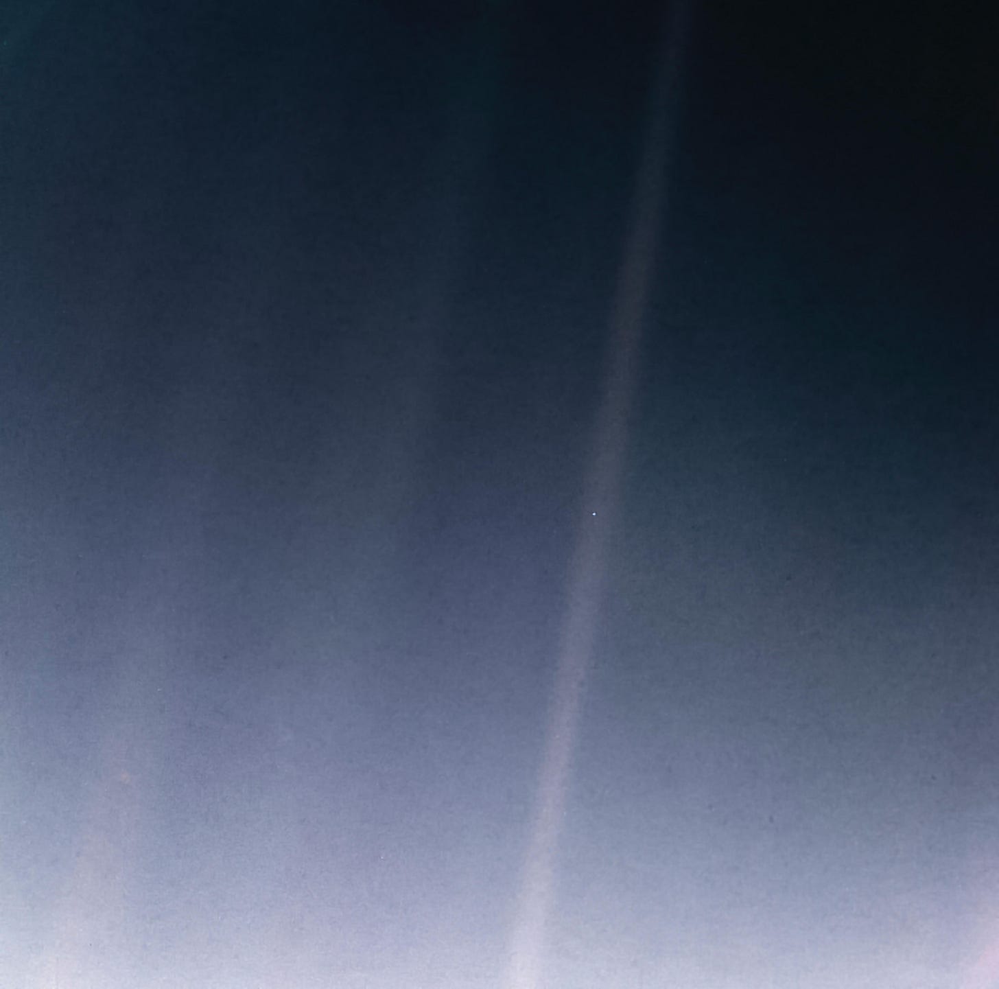 PIA23645: Pale Blue Dot Revisited | Image Credit: NASA/JPL-Caltech