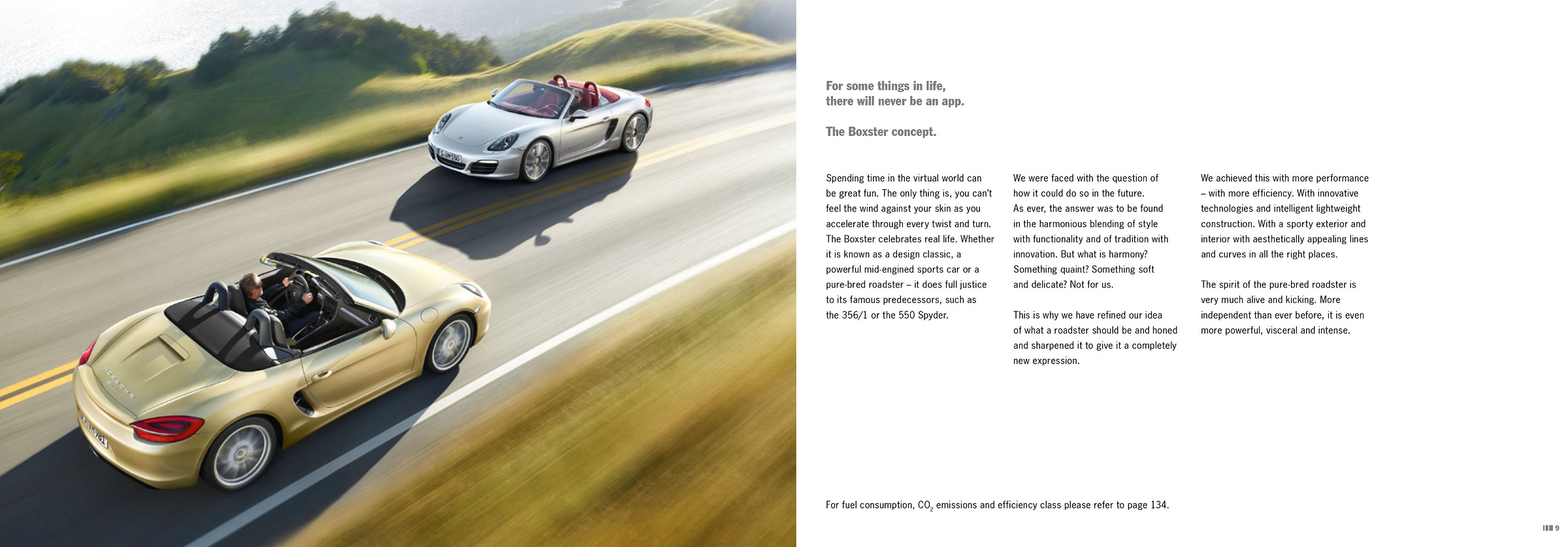 Porsche Boxster 981 2015 brochure