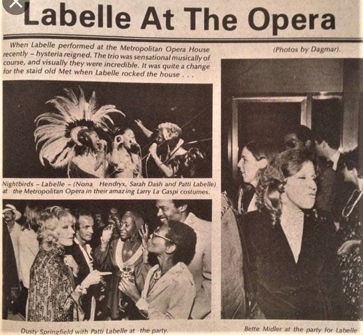 Labelle at The Metropolitan Opera, 1974 | Labelle group, Jean terrell, Dreamgirls 1981 Labelle at The Metropolitan Opera, 1974 | Labelle group, Jean terrell, Dreamgirls 1981