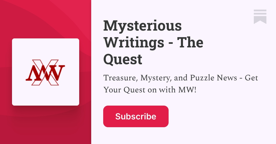 Mysterious Writings - The Quest | Jenny Kile | Substack