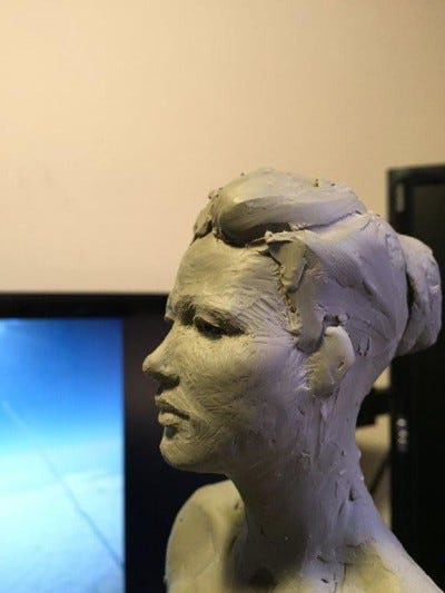 alexander's clay head alexander's clay head