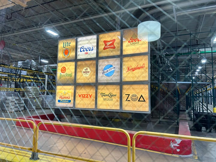 tour, brewery, signs, factory