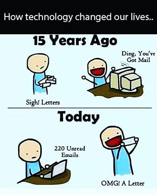 Technext on X: "How Technology Changed Our Lives Tech Memes ...