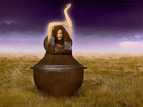 Zechariah's Vision of the Woman in the Basket means God Will Rid The ...