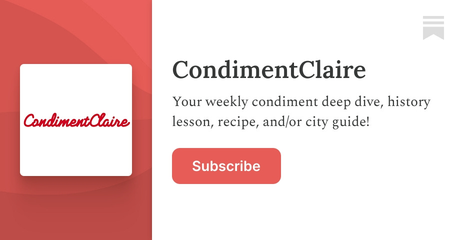 CondimentClaire | Claire Dinhut | Substack