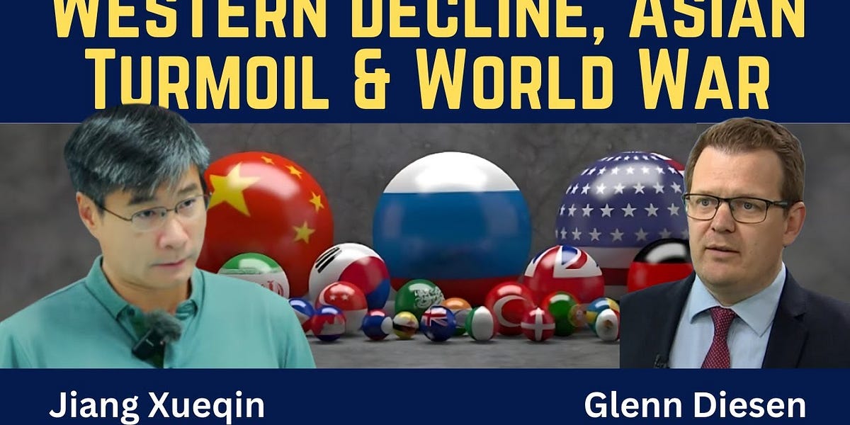 Jiang Xueqin Western Decline Asian Turmoil World War