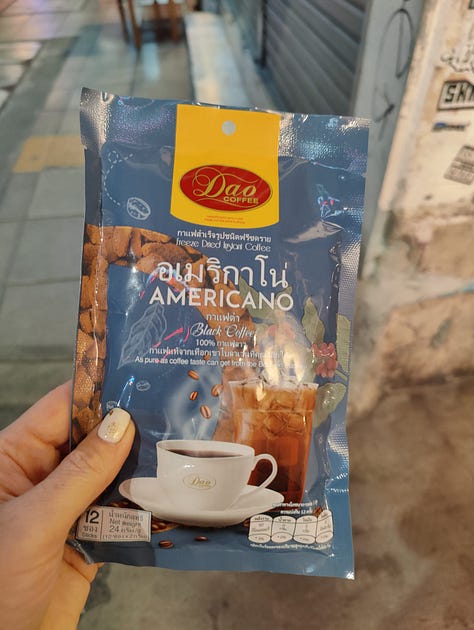 various coffee menus + treats