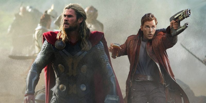 thor with guardians of the galaxy crossover thor with guardians of the galaxy crossover