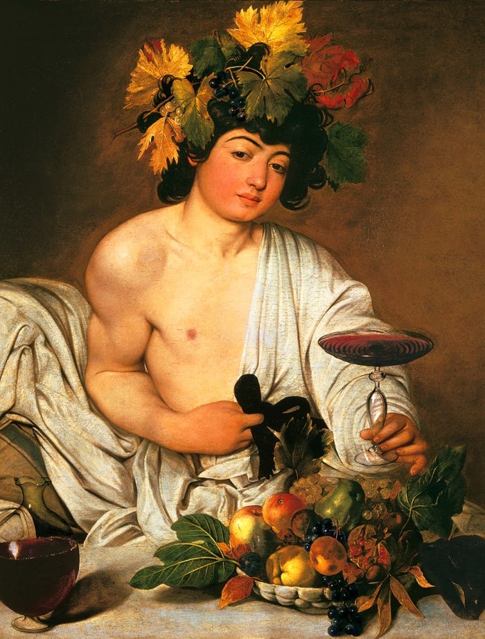 Caravaggio's Bacchus: the feast of the senses that becomes art | The Art  Post Blog
