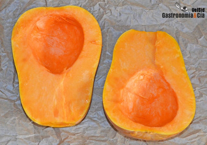 Cómo hacer la calabaza al horno