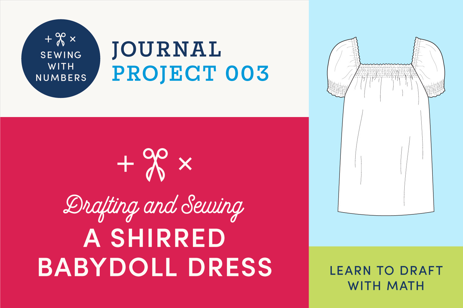 Introducing Project 003: A Shirred Babydoll Dress