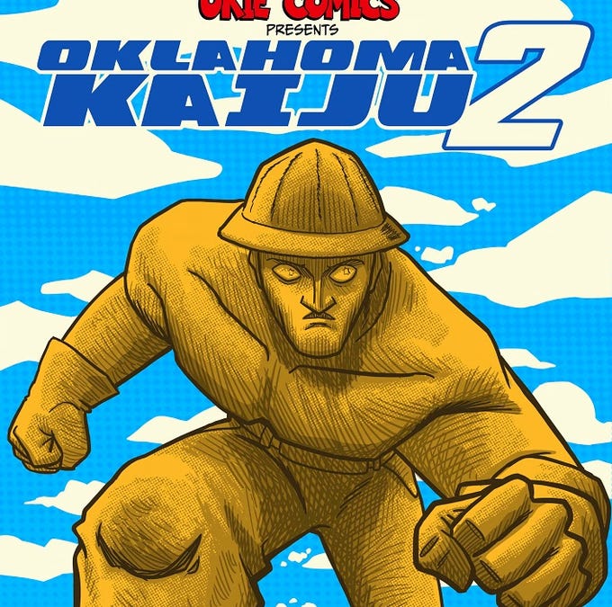 Giant monsters, robots stalk Oklahoma in new comics project