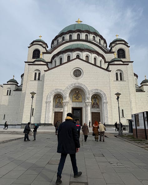 Churches and temples around Belgrade and Serbia. 