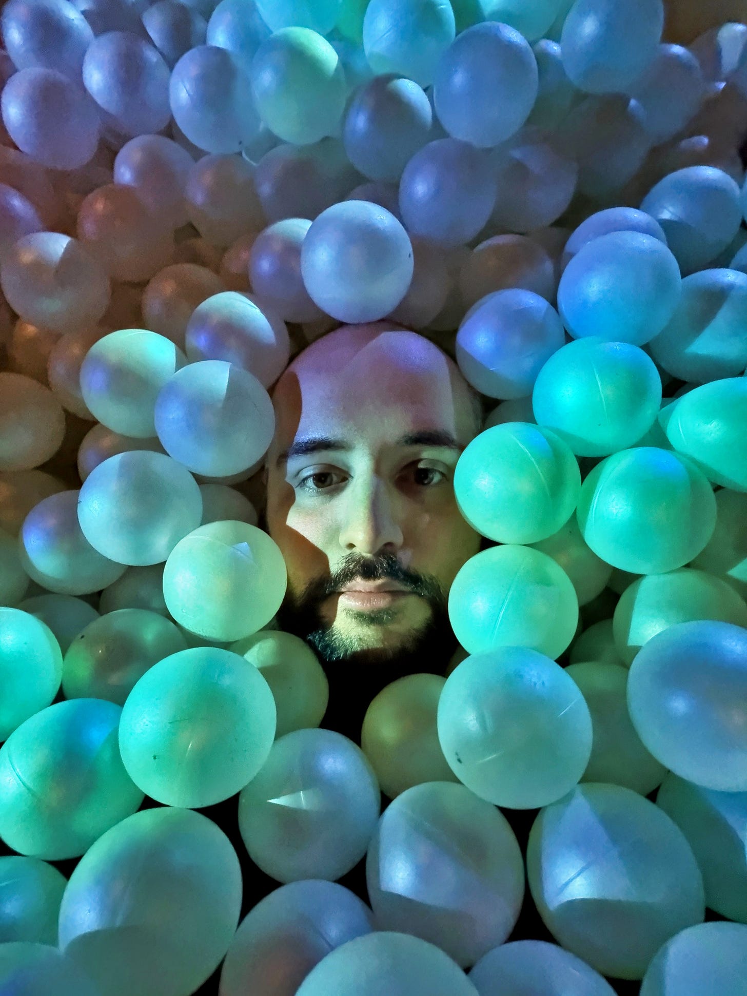 Bernardo Sim at the Mercer Labs Museum of Art and Technology in New York City in March 2026.