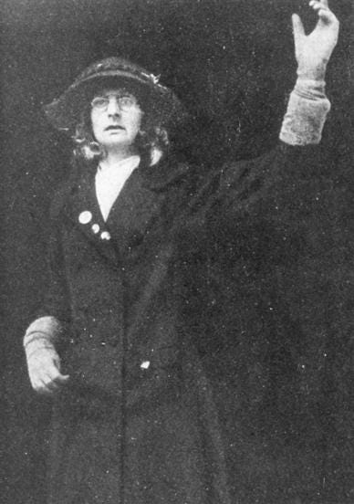 Woman in two different sets of clothing and poses