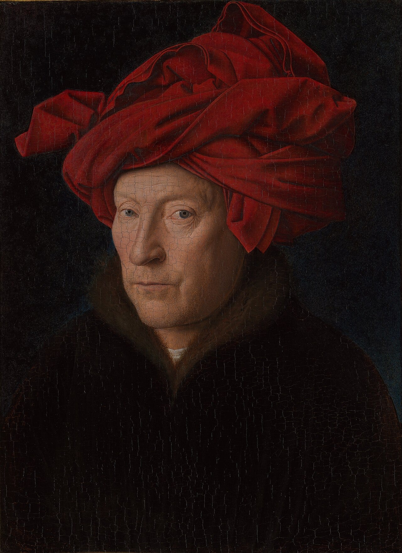 Van Eyck's man in a red turban, likely the earliest Western self portrait on panel Van Eyck's man in a red turban, likely the earliest Western self portrait on panel