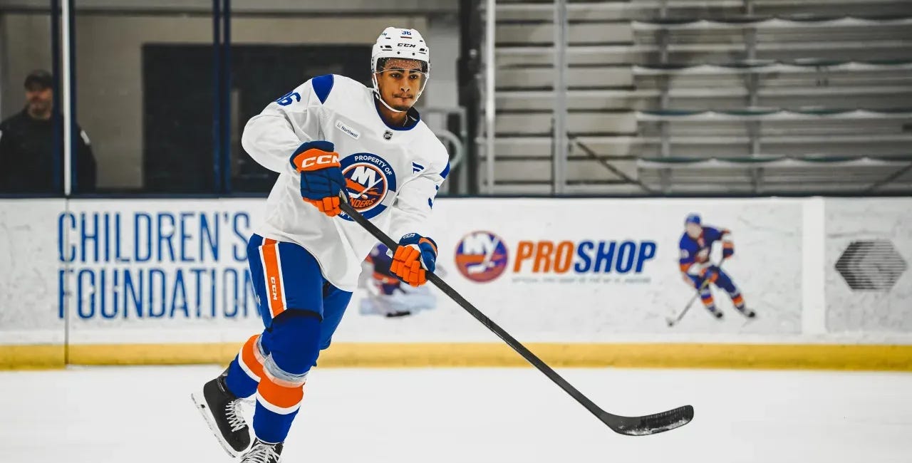 Islanders Tested Their Defensive Depth — And Landed On Isaiah George In The End