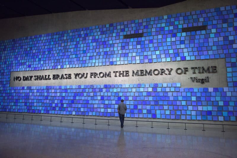 Virgil Quote in Memorial Hall at the National 9/11 Memorial Museum at  Ground Zero in New York City - United States of America Editorial Photo -  Image of manhattan, historic: 197867706